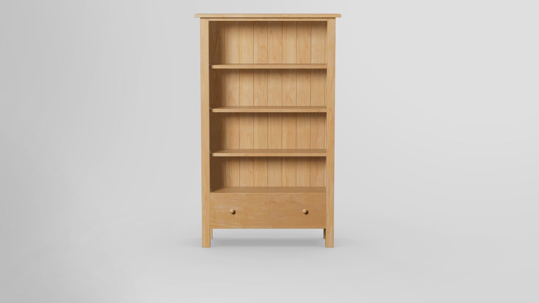 Footprint 60 Inch Bookcase With Drawer