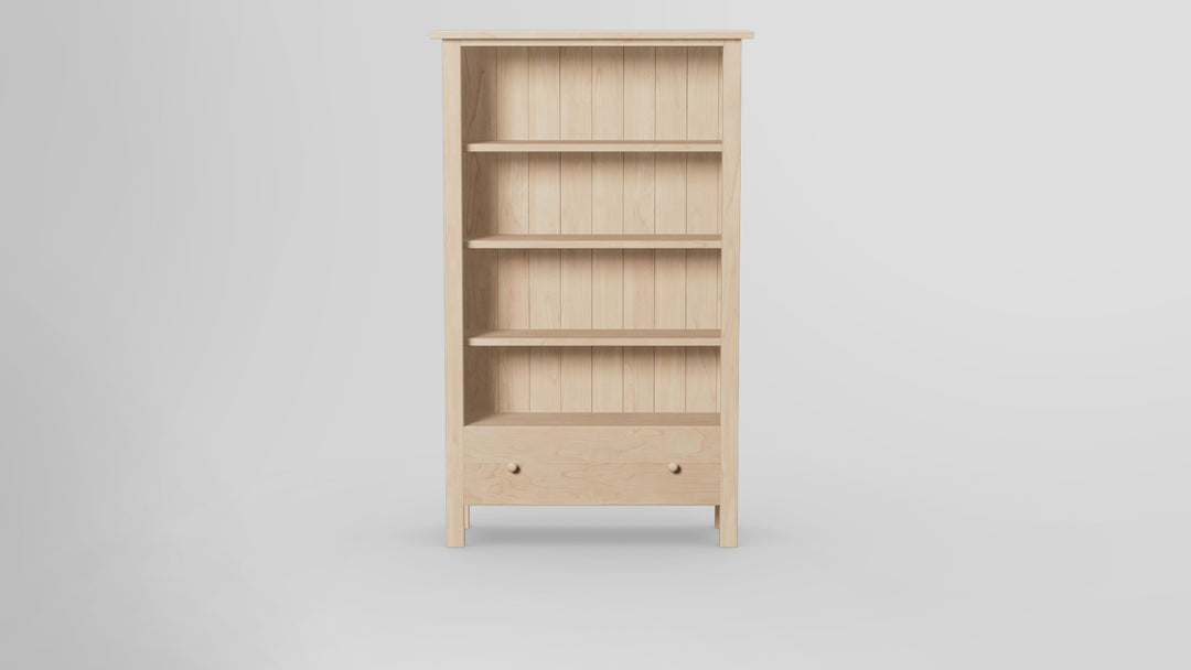 Footprint 60 Inch Bookcase With Drawer