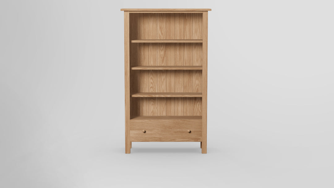Footprint 60 Inch Bookcase With Drawer