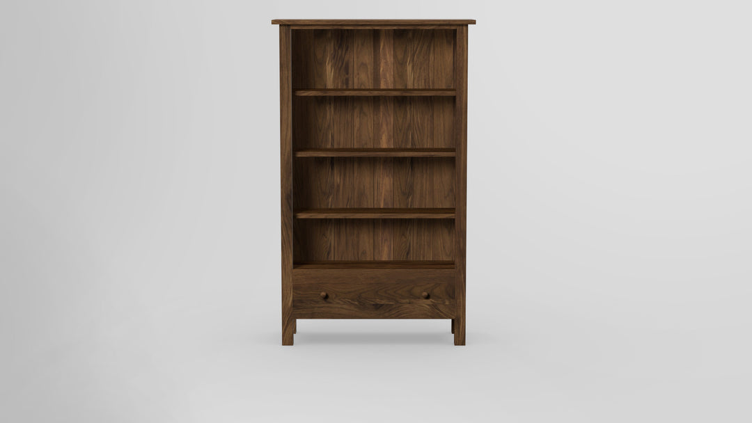 Footprint 60 Inch Bookcase With Drawer