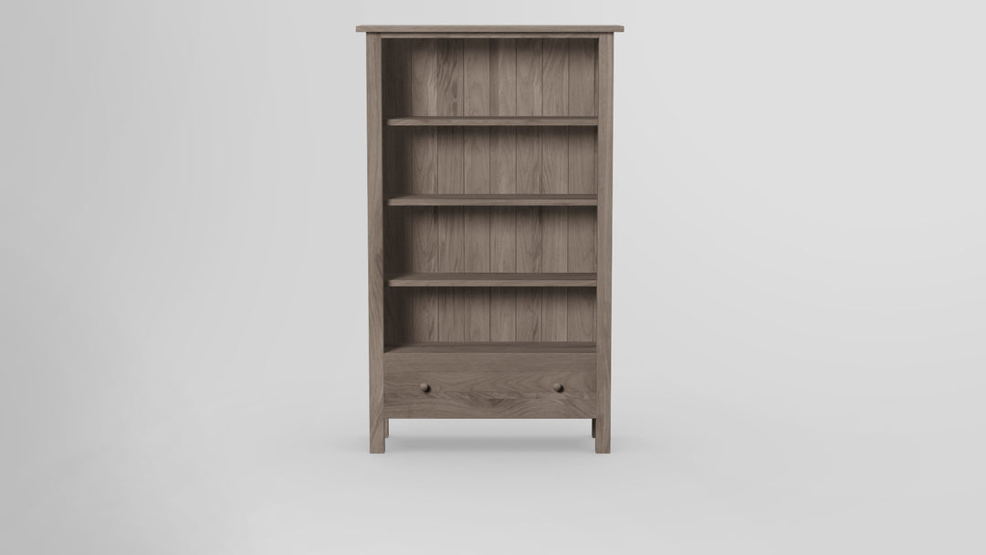 Footprint 60 Inch Bookcase With Drawer