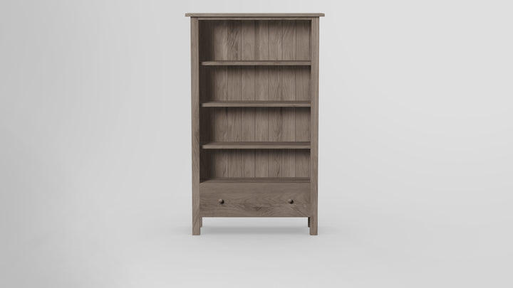 Footprint 60 Inch Bookcase With Drawer
