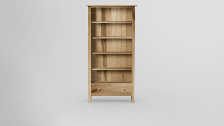 Footprint 72 Inch Bookcase With Drawer