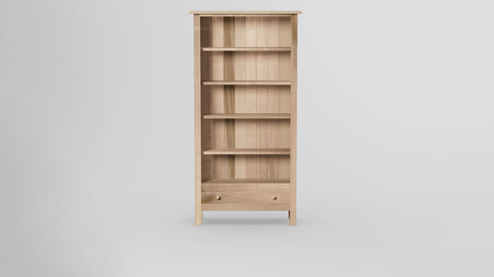 Footprint 72 Inch Bookcase With Drawer