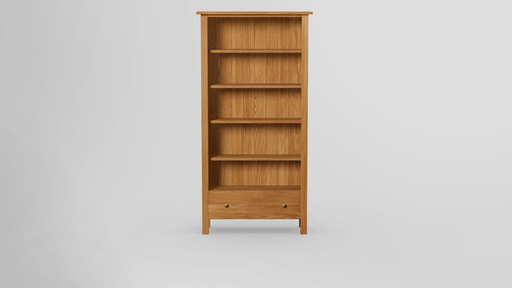 Footprint 72 Inch Bookcase With Drawer
