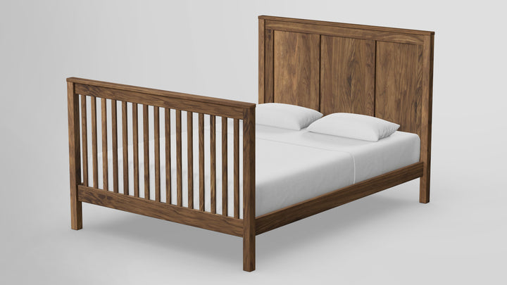 Full Bed Conversion With Standard Footboard For Footprint Panel Crib