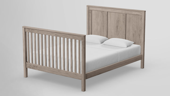 Full Bed Conversion With Standard Footboard For Footprint Panel Crib