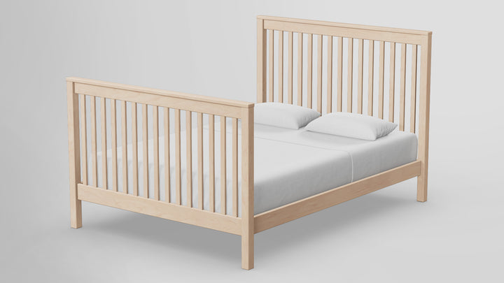 Full Bed Conversion With Standard Footboard For Footprint Slat Crib