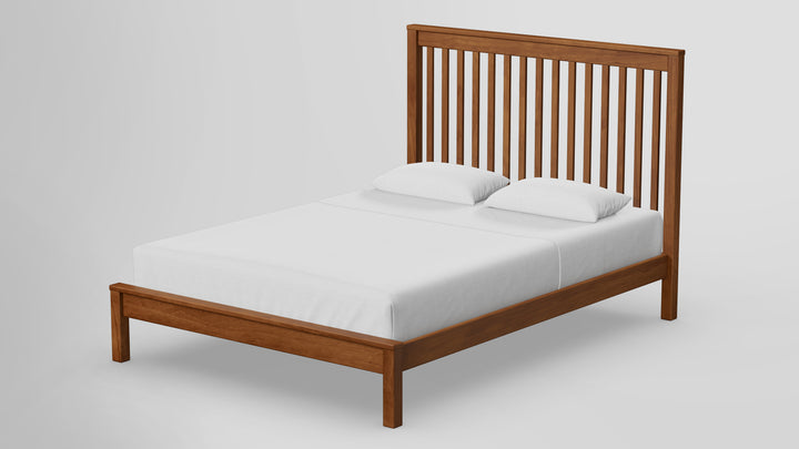 Full Bed Conversion With Low Footboard For Footprint Slat Crib