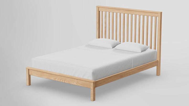 Full Bed Conversion With Low Footboard For Footprint Slat Crib