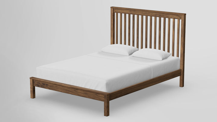 Full Bed Conversion With Low Footboard For Footprint Slat Crib