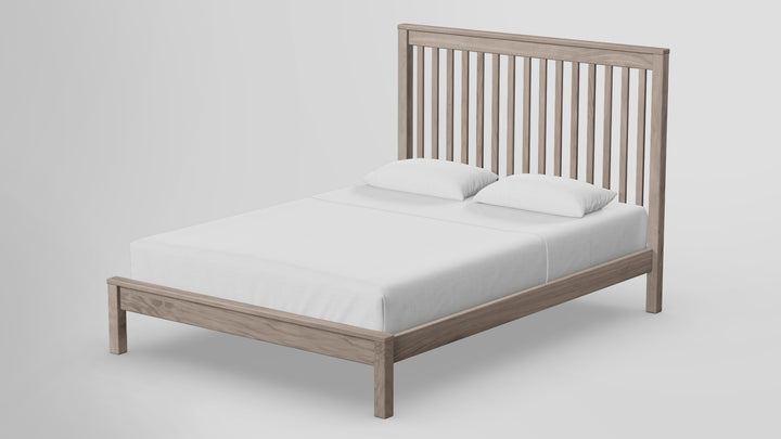 Full Bed Conversion With Low Footboard For Footprint Slat Crib