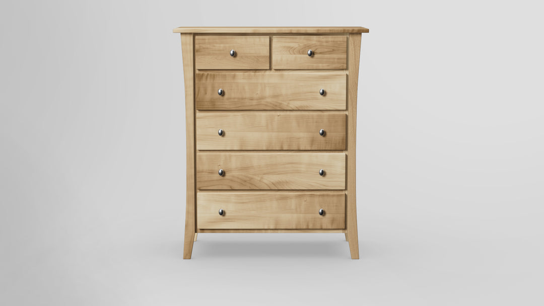 Forest Green 6 Drawer Chest