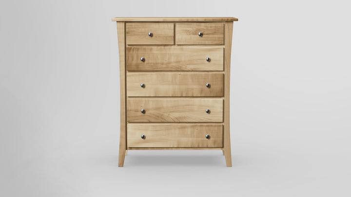 Forest Green 6 Drawer Chest