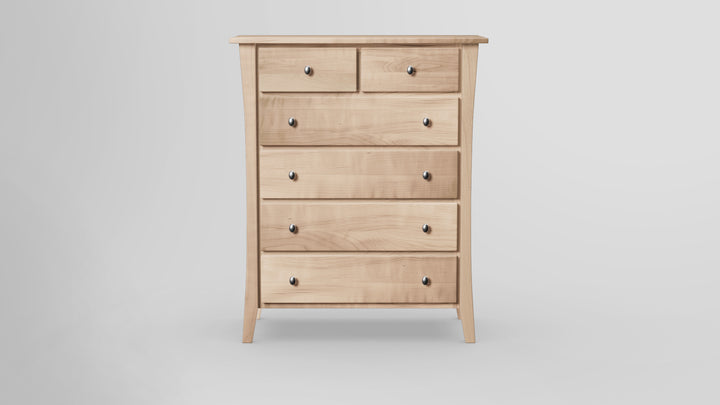 Forest Green 6 Drawer Chest