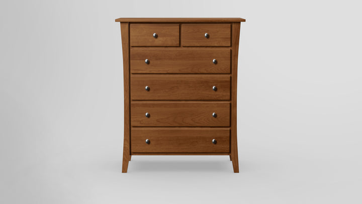 Forest Green 6 Drawer Chest