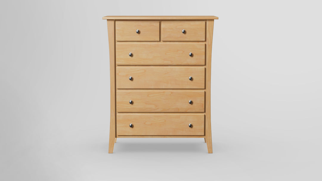 Forest Green 6 Drawer Chest