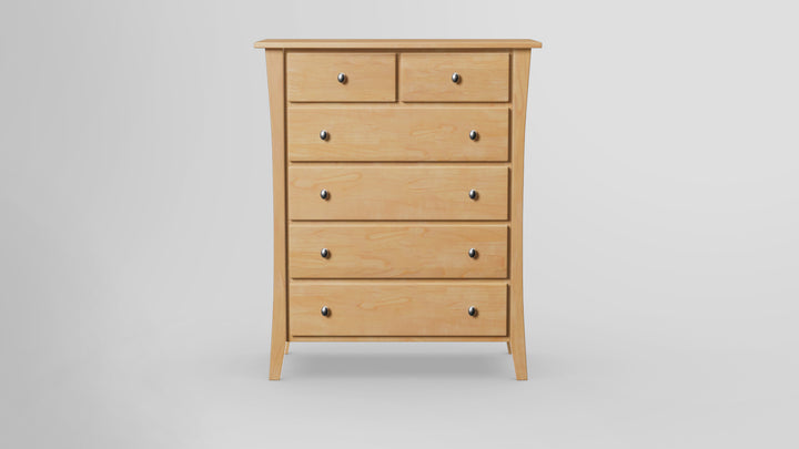 Forest Green 6 Drawer Chest