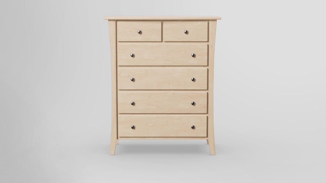 Forest Green 6 Drawer Chest