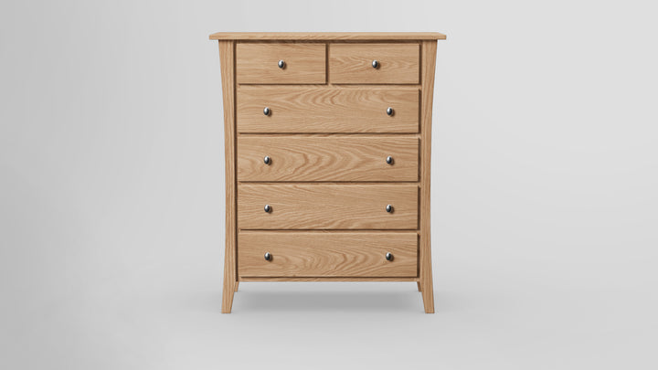 Forest Green 6 Drawer Chest