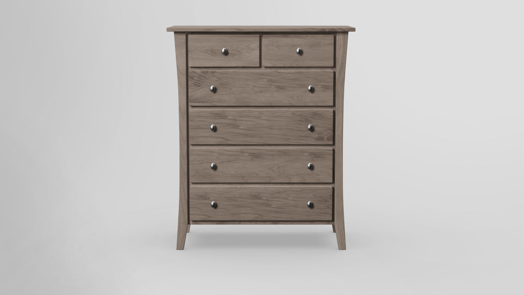 Forest Green 6 Drawer Chest
