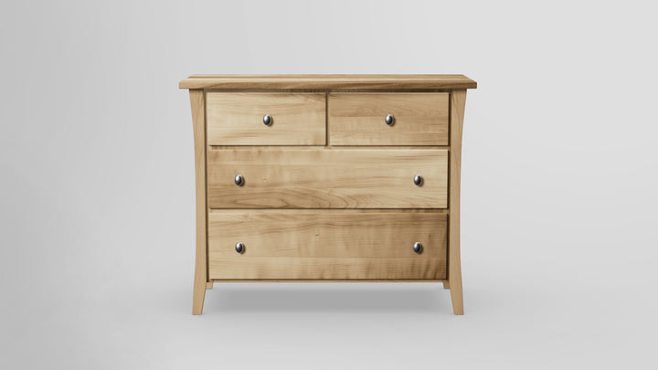 Forest Green 4 Drawer Dresser