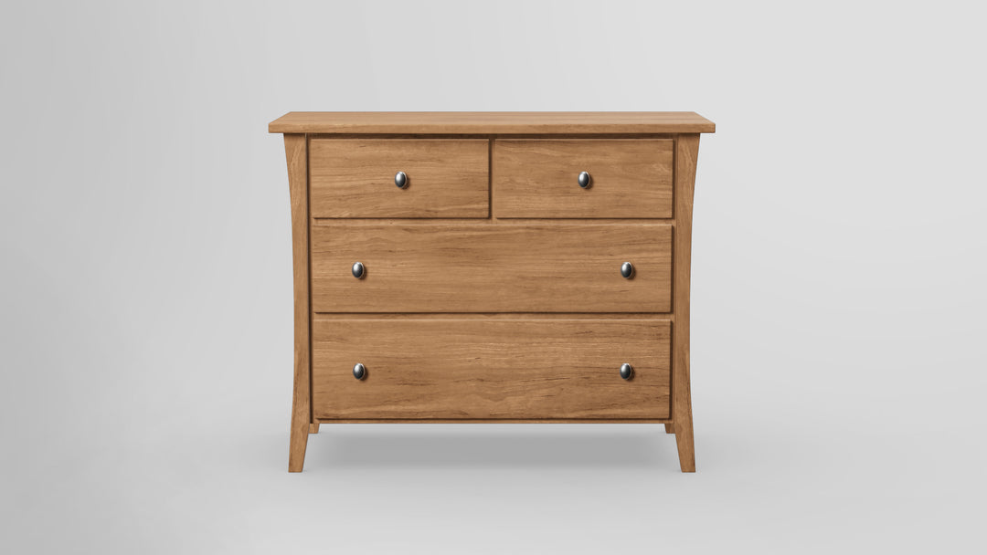 Forest Green 4 Drawer Dresser