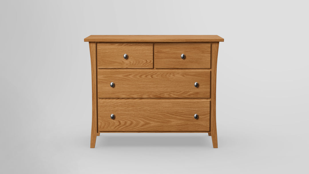Forest Green 4 Drawer Dresser