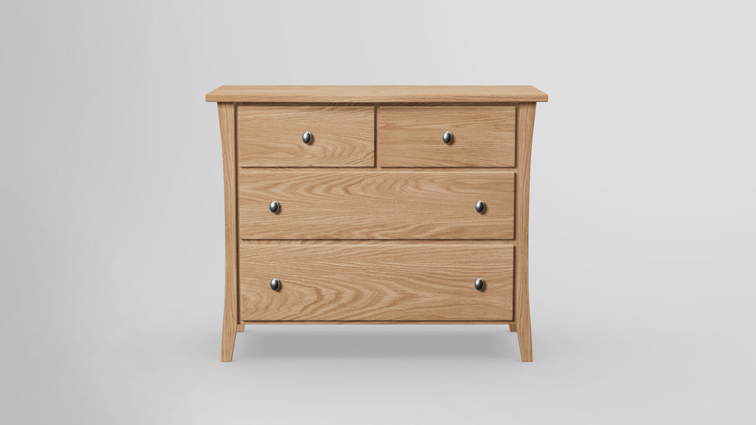 Forest Green 4 Drawer Dresser