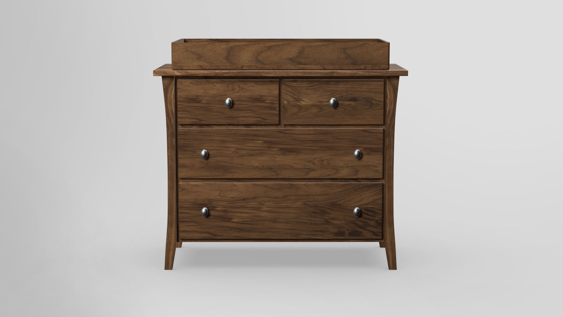 made in usa solid wood changing table – Green Cradle
