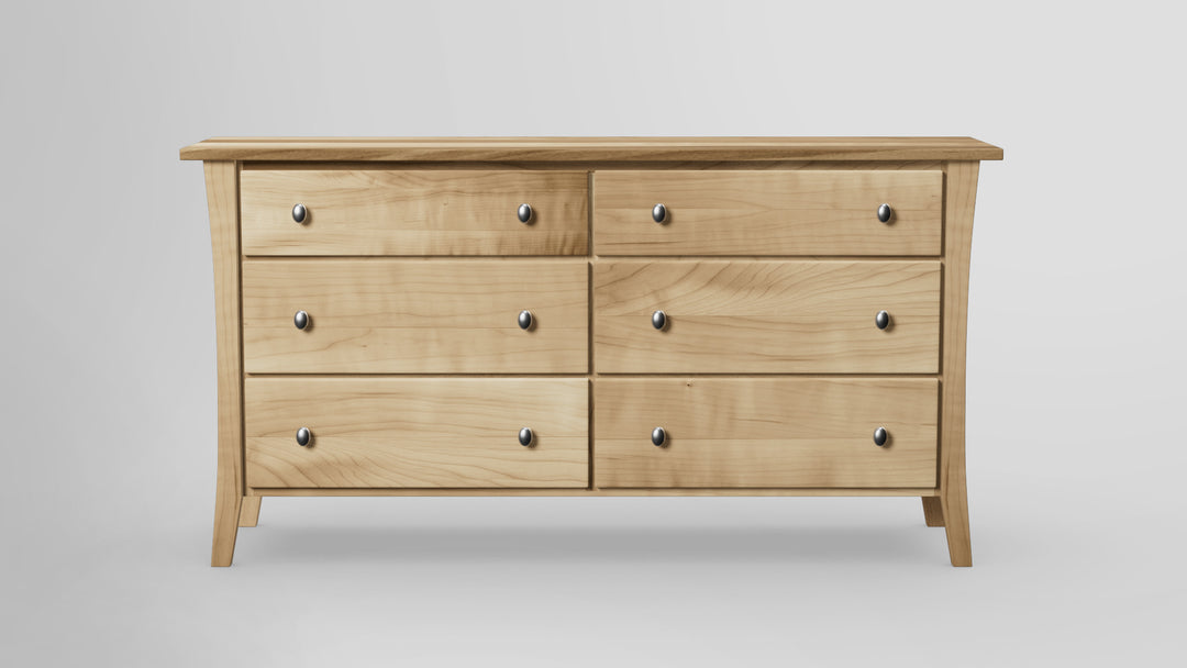 Forest Green 6 Drawer Dresser