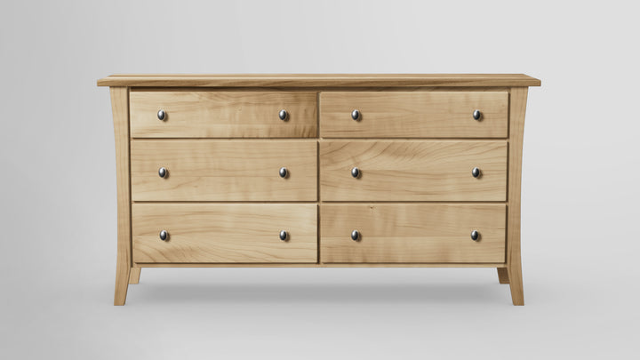 Forest Green 6 Drawer Dresser