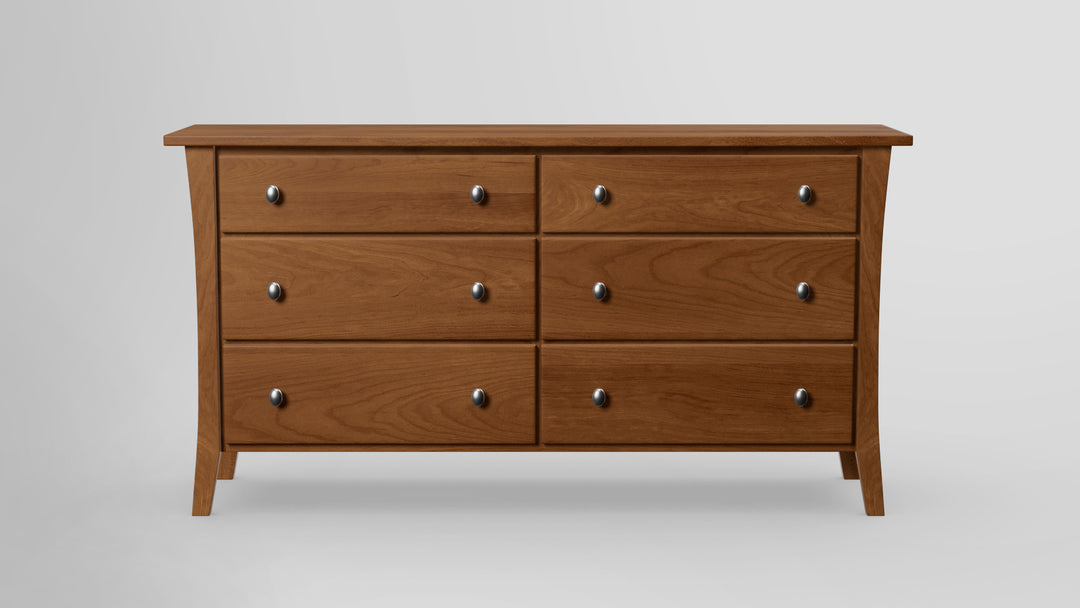 Forest Green 6 Drawer Dresser