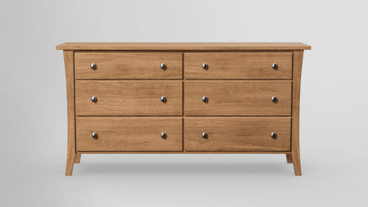 Forest Green 6 Drawer Dresser