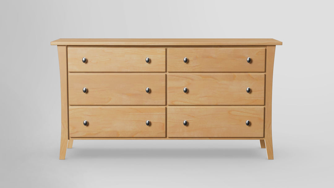 Forest Green 6 Drawer Dresser