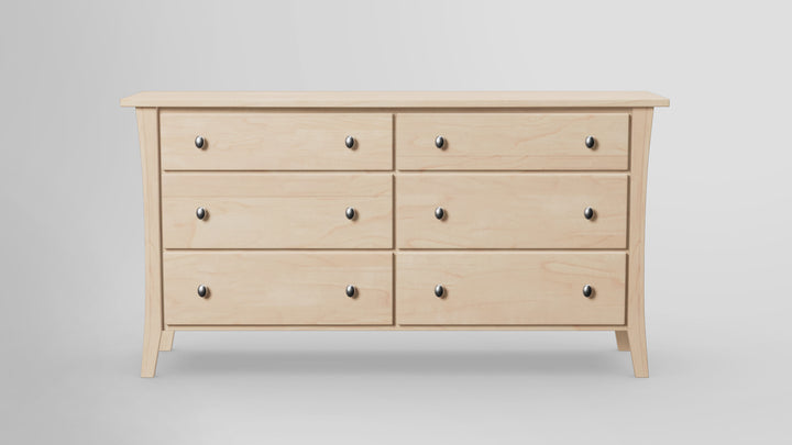 Forest Green 6 Drawer Dresser