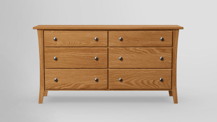 Forest Green 6 Drawer Dresser