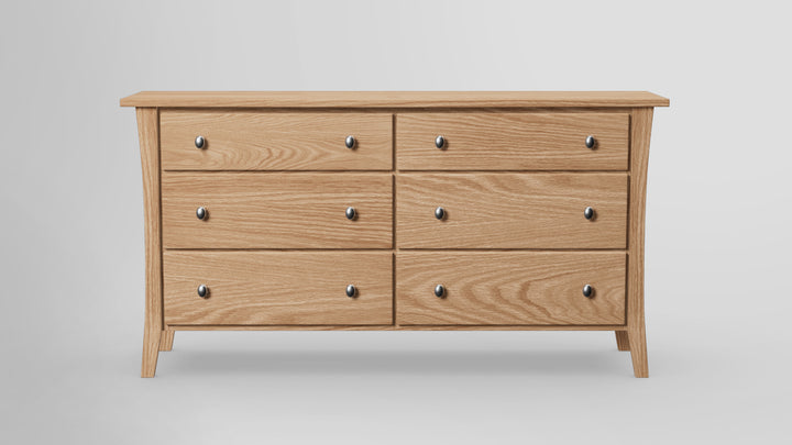 Forest Green 6 Drawer Dresser
