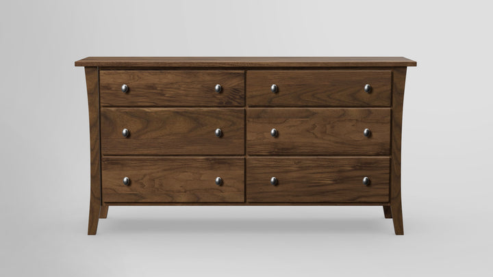 Forest Green 6 Drawer Dresser