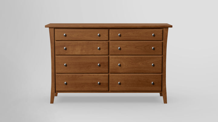 Forest Green 8 Drawer Tall Dresser