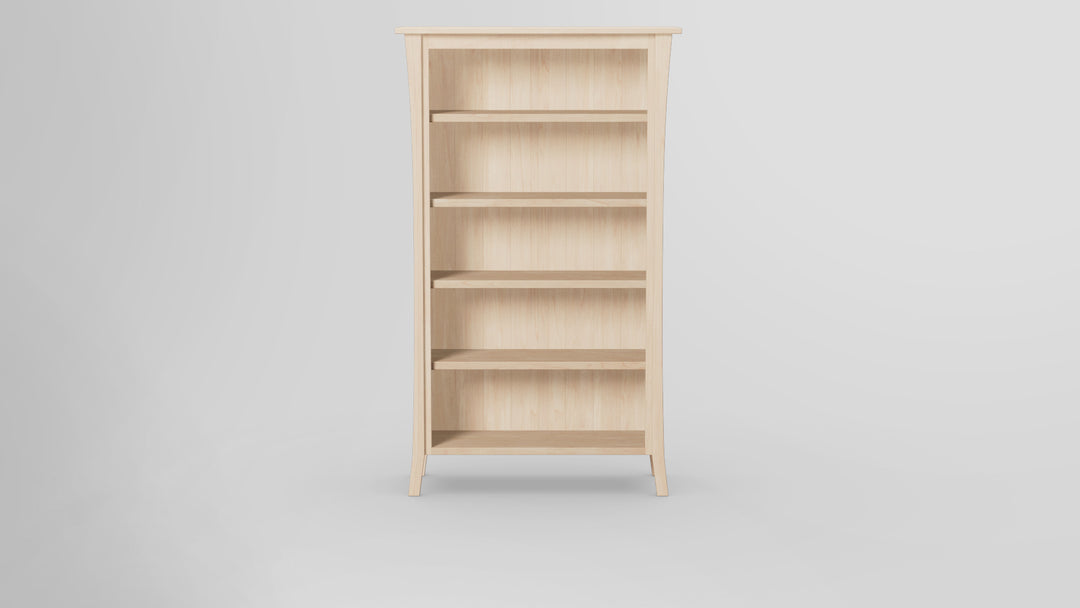 Forest Green 60 Inch Bookcase