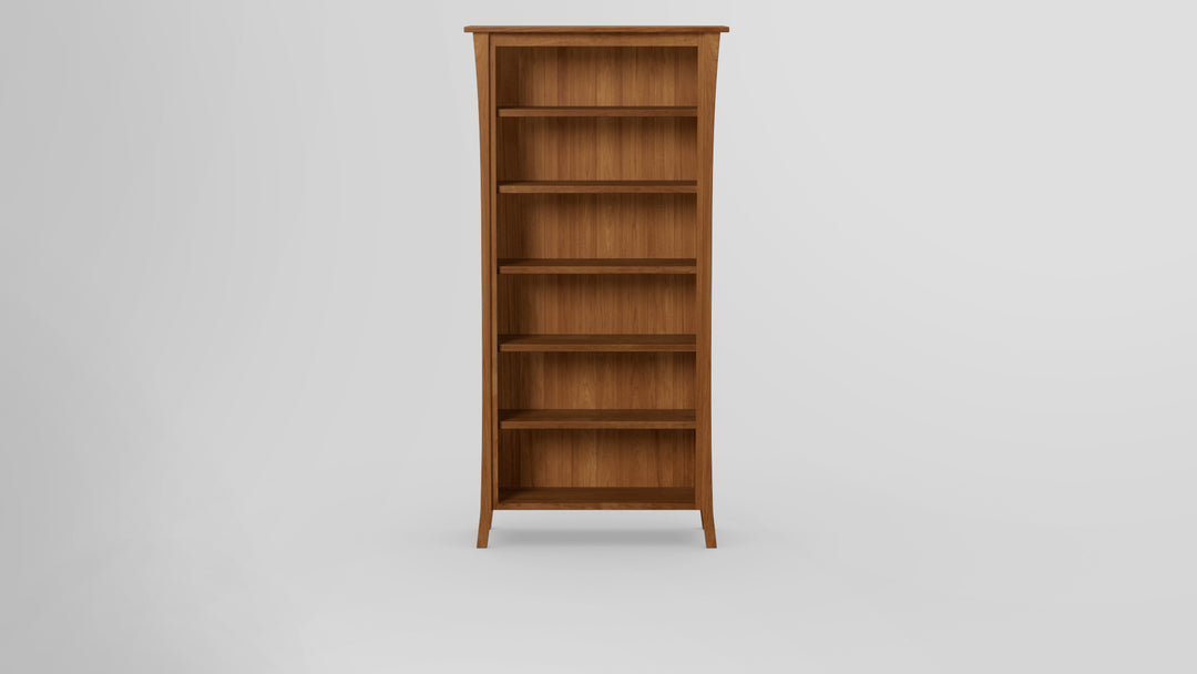 Forest Green 72 Inch Bookcase