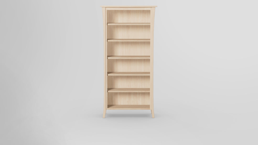 Forest Green 72 Inch Bookcase