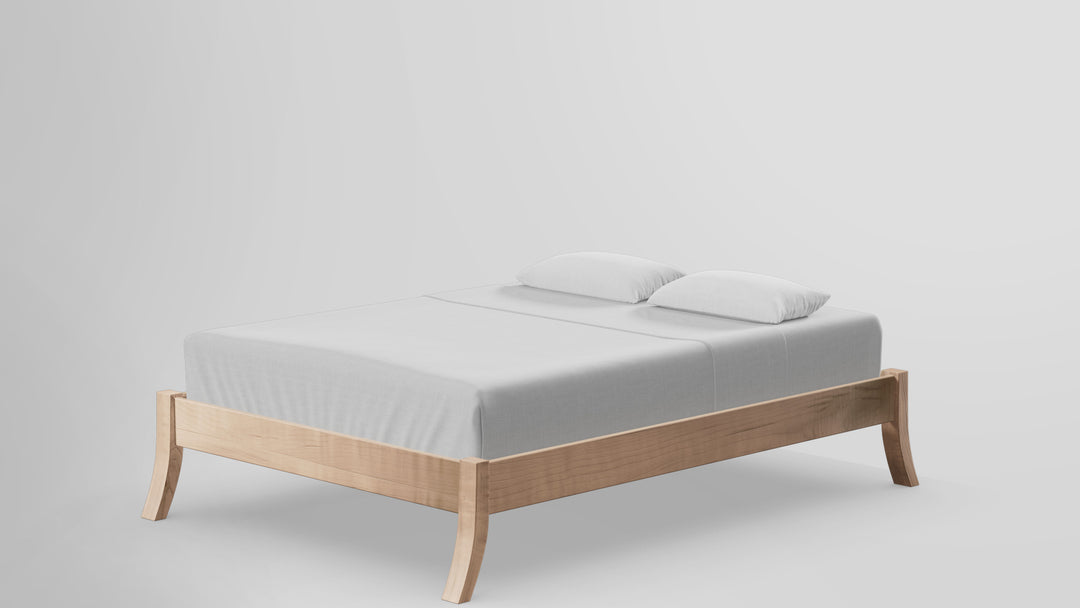 Forest Green Platform Bed No Headboard No Footboard