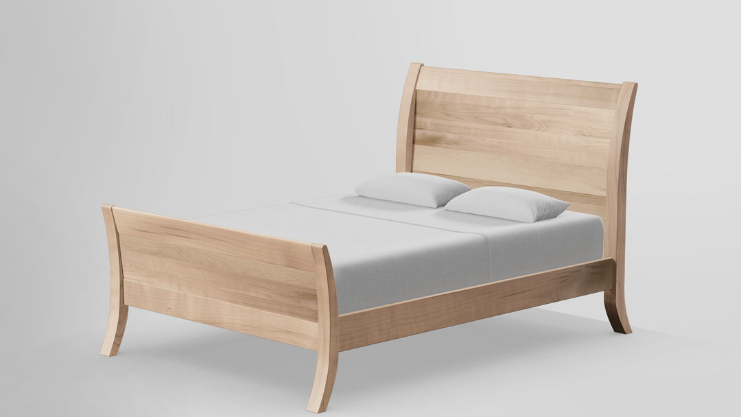 Forest Green Bed 52in Panel Headboard 30in Footboard