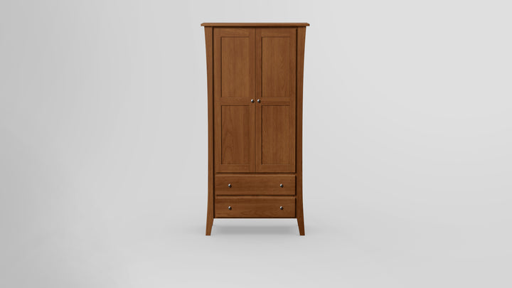 Forest Green Tall Armoire