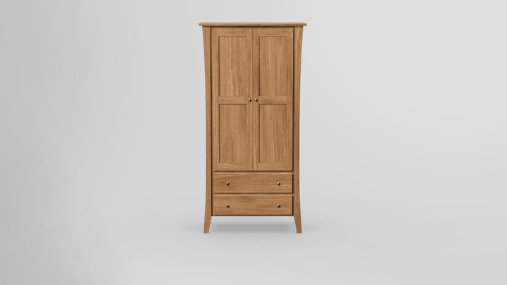 Forest Green Tall Armoire