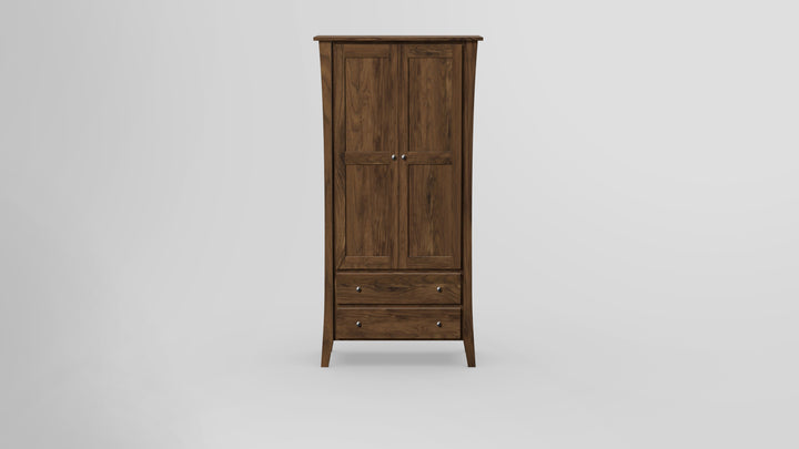 Forest Green Tall Armoire