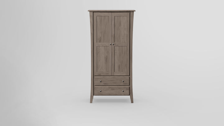 Forest Green Tall Armoire