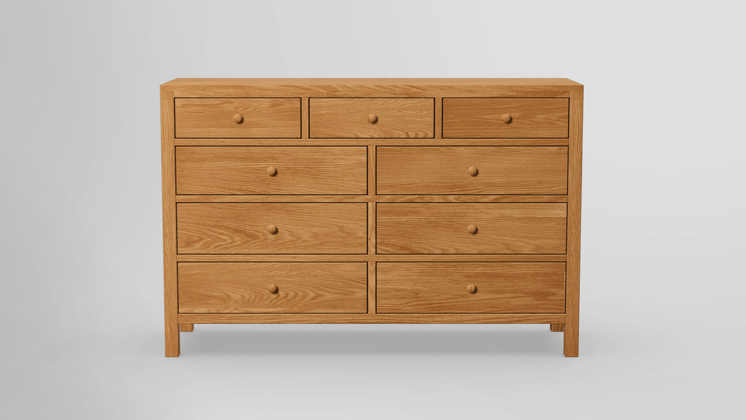 Gratitude 9 Drawer Tall Dresser
